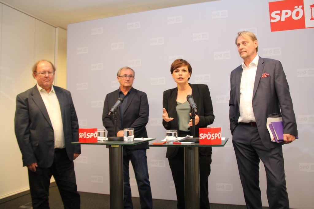 Karazman Rendi-Wagner Pressekonferenz